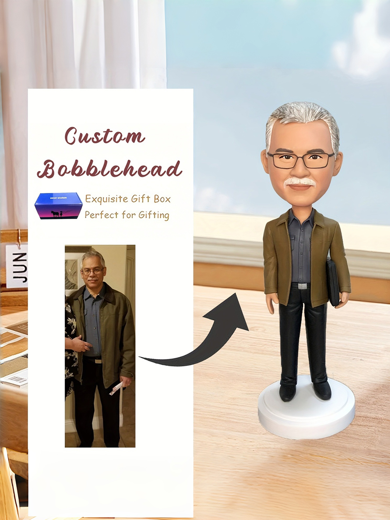 Custom Bobblehead Dolls Personalized Gifts Made from Clay